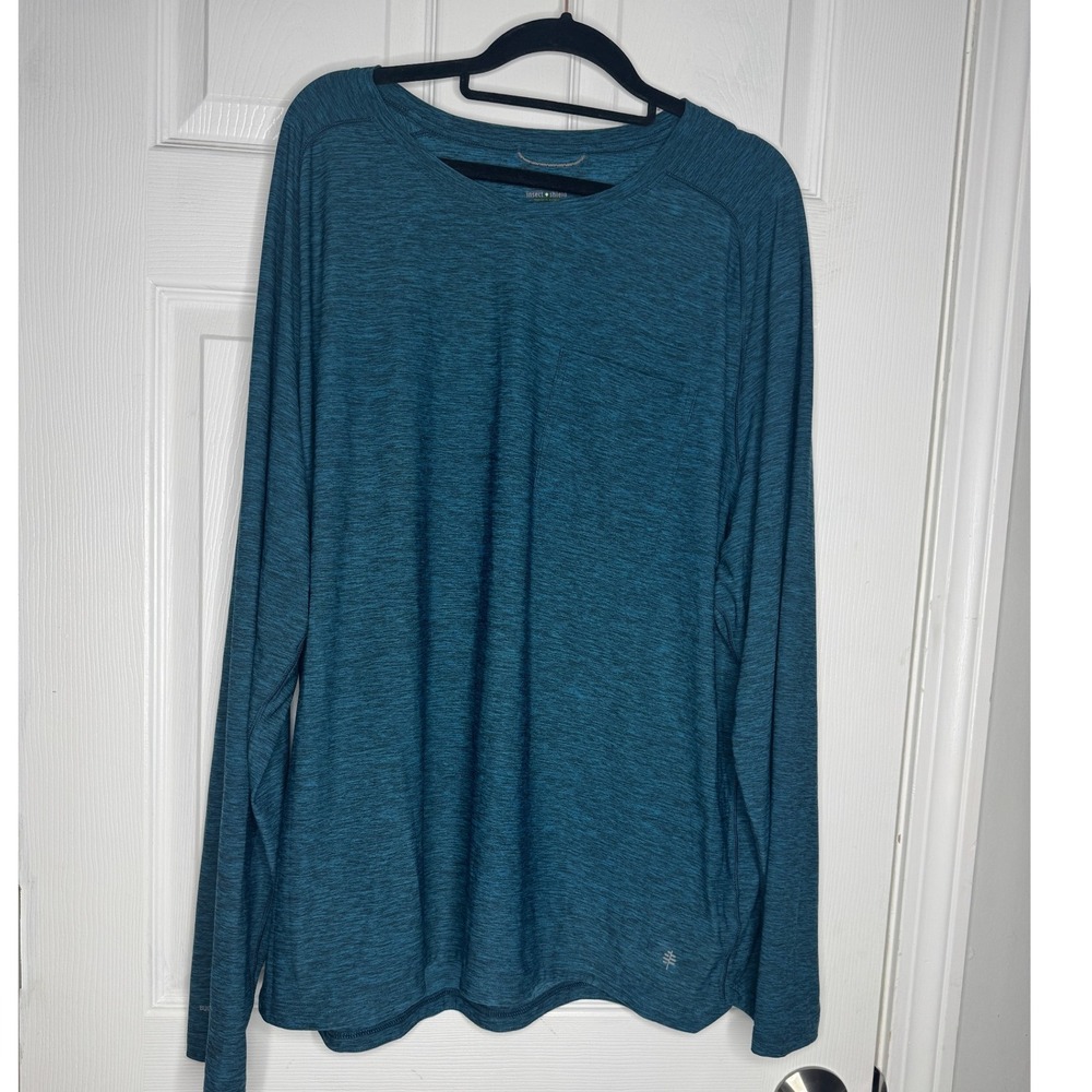 ROYAL ROBBINS Unisex Teal Insect Repellent Active‎ Fit Size XXL